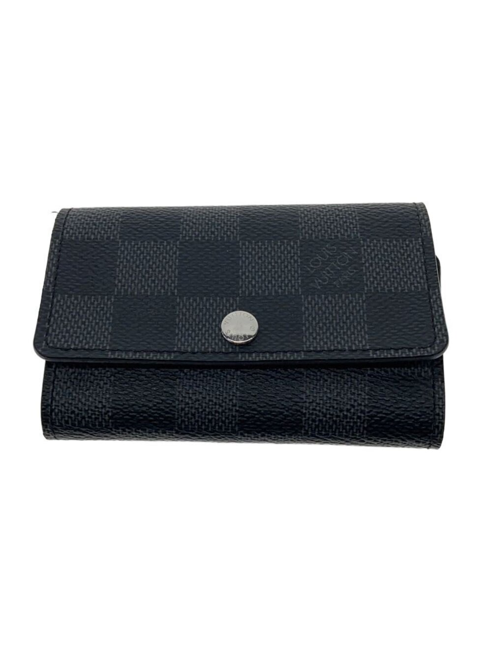 LOUIS VUITTON Multicles Graphite Black Leather Black All over